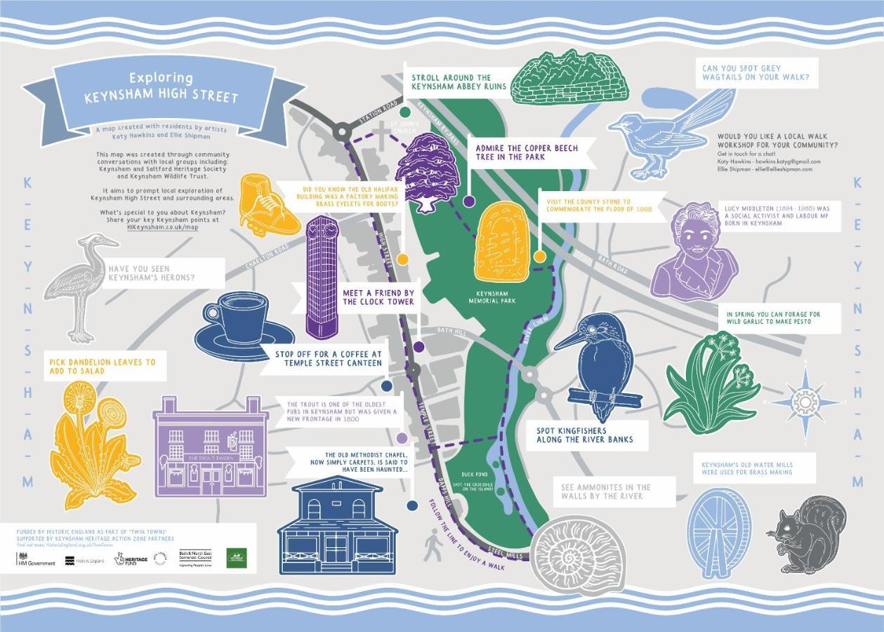 Dapps Hill Haven - Between Bristol And Bath, Both 9 Mins By Train! 凯恩舍姆 外观 照片